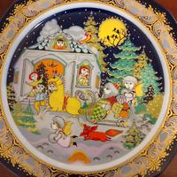 Piatto Rosenthal canzoni di Natale