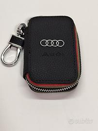 Portachiavi Contenitivo Audi in ecopelle 