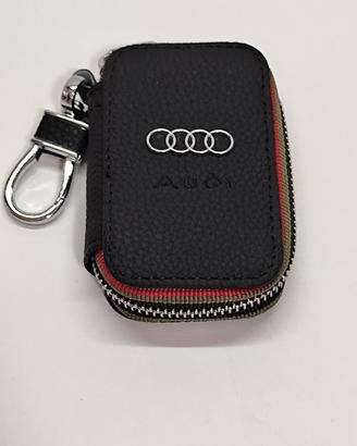 Portachiavi Contenitivo Audi in ecopelle 