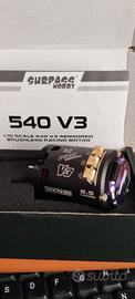 motore rc brushless 6.5t rocket v3 540 