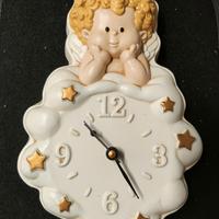 orologio da muro Angelo Marcangelo ceramica egan