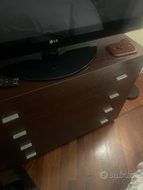 Letto contenitore materasso e comò