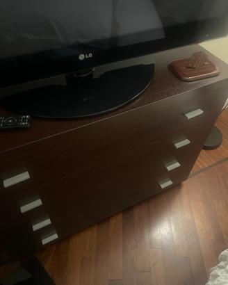 Letto contenitore materasso e comò