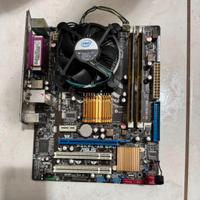 Asus p5kpl am epu 4gb 2x2gb ddr2 800  intel e7500