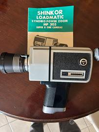 CINEPRESA SUPER 8 SHINKOR LOADMATIC MP303