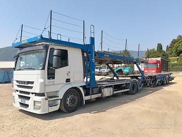 Bisarca Iveco Stralis 450 E5 attrezzatura Fasano