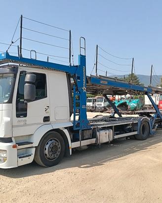 Bisarca Iveco Stralis 450 E5 attrezzatura Fasano