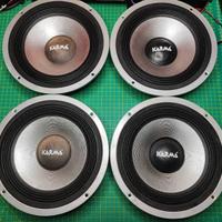 4x altoparlanti auto KARMA Woofer 4 ohm 20cm