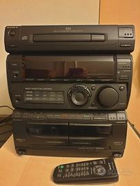 MINI HI-FI SONY MOD MHC-551 VINTAGE ANNI ‘90