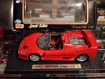 Ferrari F50 e 550 Maranello 1/18