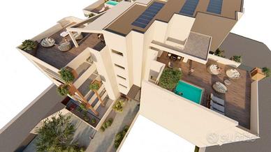 Quadrivano con piscina e terrazze panoramiche