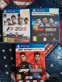 giochi F1 15/18/20 ps4