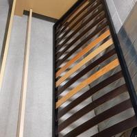 Strutture per letti singoli, in legno, con una sol
