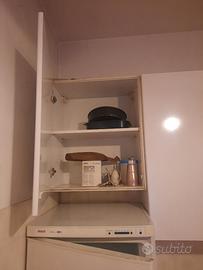 Scaffali cucina e fuochi/forno a gas