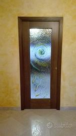 Porta in legno scorrevole