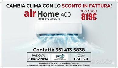 CLIMATIZZATORE HITACHI 12000 BTU