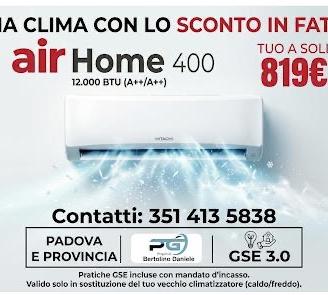 CLIMATIZZATORE HITACHI 12000 BTU