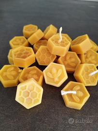 candele in cera d'api 