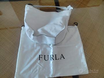 borsa hobo Furla bianca 