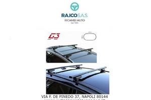 Barre portatutto mercedes gla rail