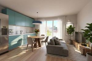 Appartamento di 86 m² con 3 locali a Casalecchio d