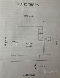 Locale commerciale o magazzino/deposito di 70 m2