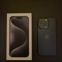 IPhone 15 Pro 128GB Black Titanium con Protection