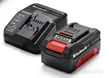 Batteria + caricabatterie da 3 A |