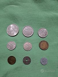 Set da 9 pesetas Francisco Franco