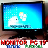 MONITOR PC ACER X193WA 19 Pollici per Computer