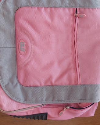 Borsa per computer rosa varie tasche