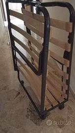 rete, e letto singolo contenitore