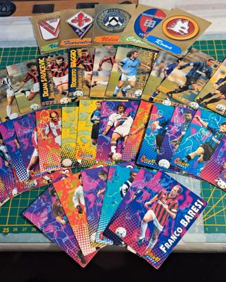 Lotto 46 Carte Calcio 97 Panini Supercampioni