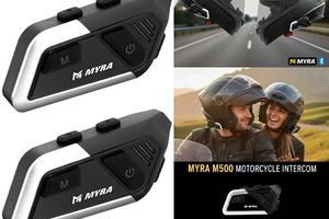 COPPIA INTERFONI CASCO INTEGRALE MODULARE JET MOTO