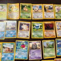 Carte Pokemon inizio 2000