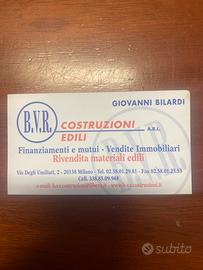 B.v.r. Costruzioni edili lavori di ristrutturazion