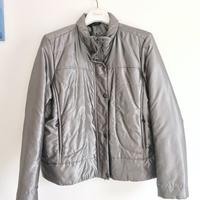 Piumino argento grigio Blue side xxl giacchetto