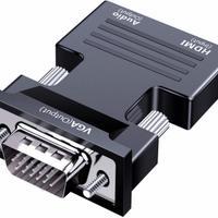 Adattatore da HDMI a VGA con Cavo Audio da 3,5 mm