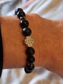 Bracciale elastico  Onice