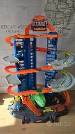 Hot Wheels Parcheggio City Megacity con t-rex