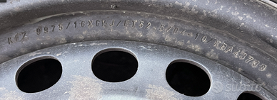 Cerchi ferro ford 16 205-55 r16