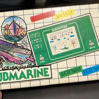 Vintage Mini Arcade Submarine LCD Game anni '80