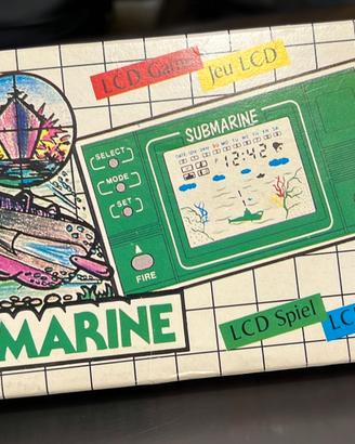 Mini Arcade Submarine LCD anni 80 con box