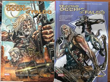 Lotto 2 volumi Marvel  VECCHIO OCCHIO DI FALCO