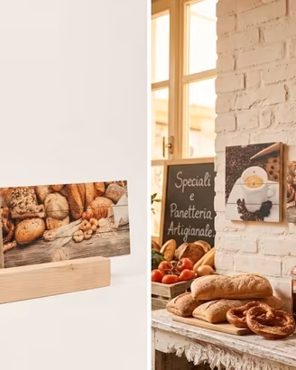 Set quadretti shabby chic cucina