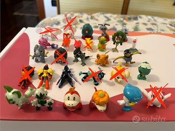 Pokemon figures statuine Bandai Nintendo Tomy