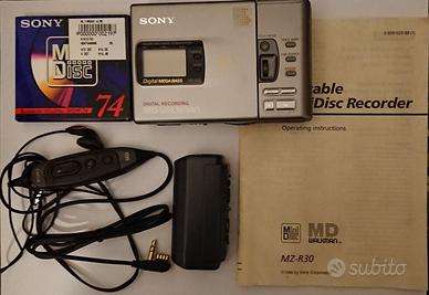 Sony MiniDisk - Lettore e Registratore