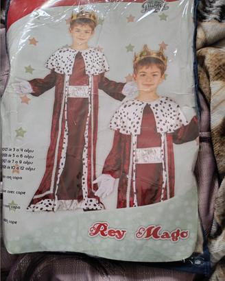 vestito carnevale bimbo re 