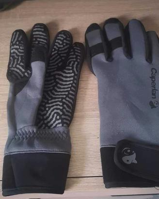 GUANTI DA PESCA TAGLIA L IN NEOPRENE 3mm