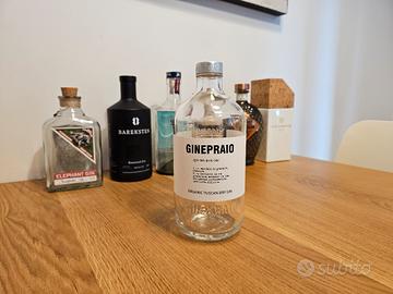 Bottiglia gin GINEPRAIO vuota 